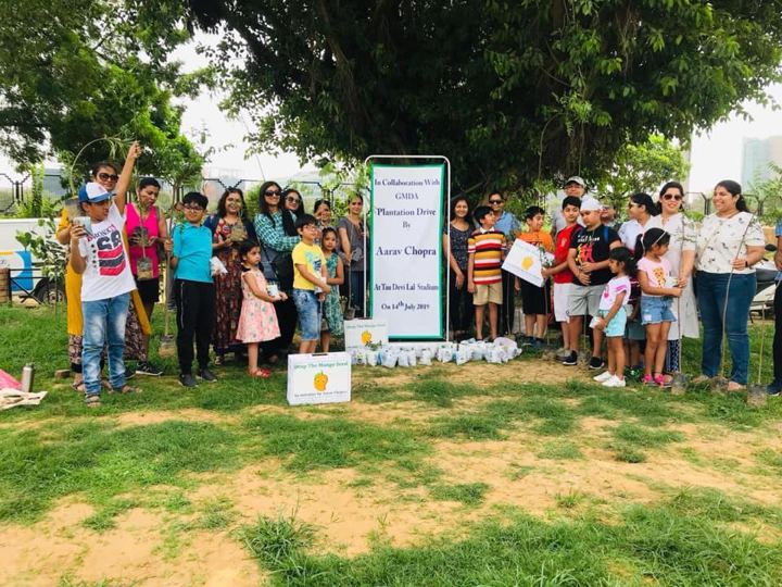 Plantation drive at GMDA Plantation Drive
