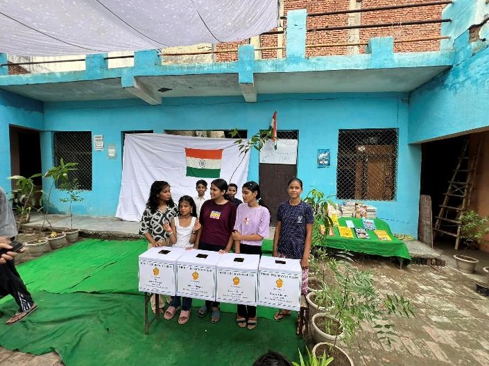 Plantation drive at Ikigai School